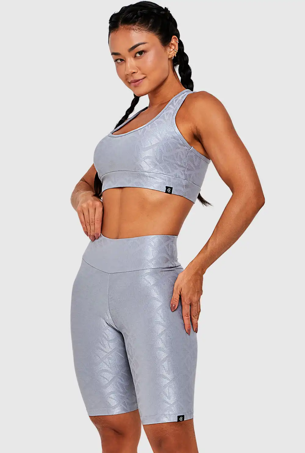 Bermuda Ciclista Shine Gray