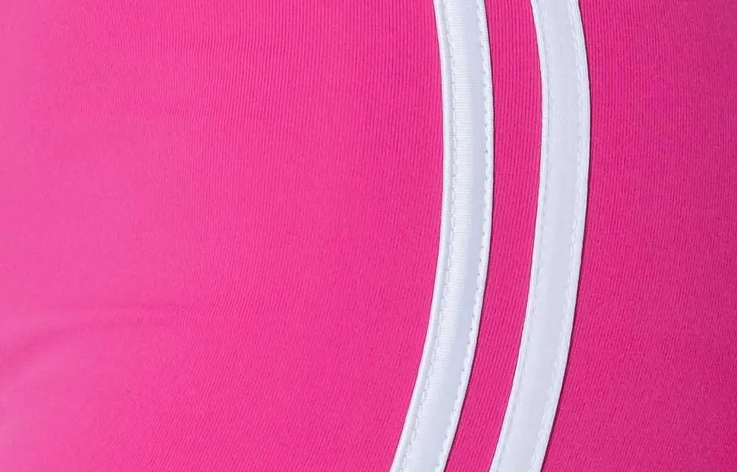 Magenta listra branca